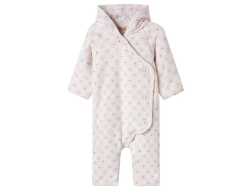 Køredragt med hætte og blomsterprint i farven little tulip fra MarMar Copenhagen 