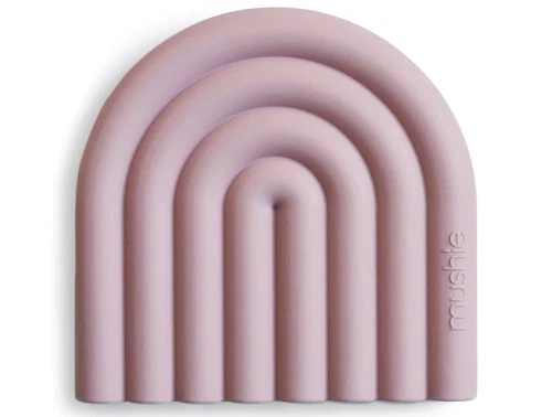 Mushie mauve regnbue bidering