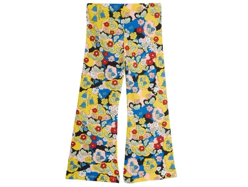 Mini Rodini bukser med svaj og multi blomsterprint