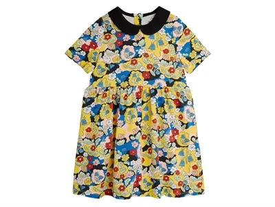 Mini Rodini kjole med multi blomsterprint