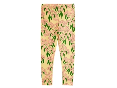 Leggings fra Mini Rodini med alpine flowers-print set bagfra