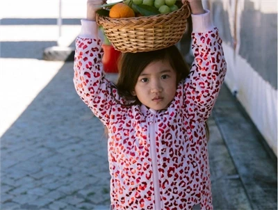 MarMar Orry termojakke i poppy leo på barn
