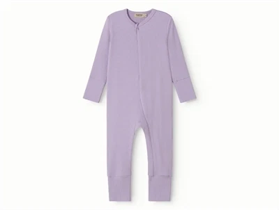 MarMar Copenhagen romper i lilac rib med lynlås