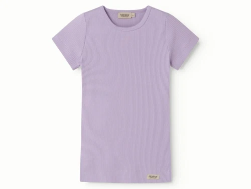 MarMar t-shirt i lilacs med rib