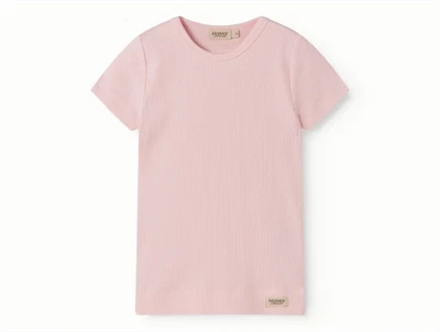 MarMar t-shirt i rose touch med rib