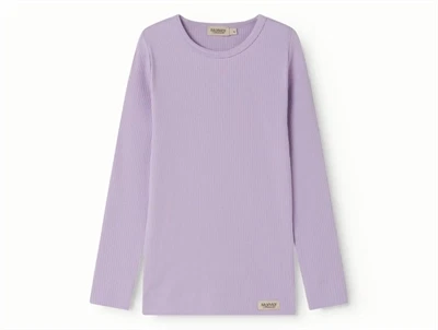 MarMar bluse i rib i lilacs
