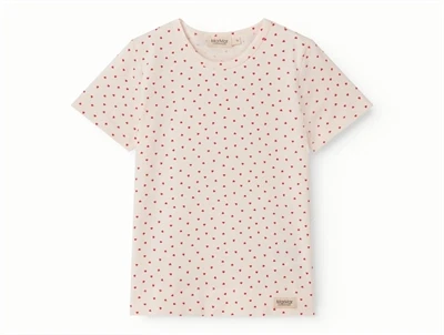 MarMar t-shirt i modal med happy hearts print