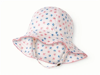 MarMar Alba Splash solhat mini flower med blomsterprint