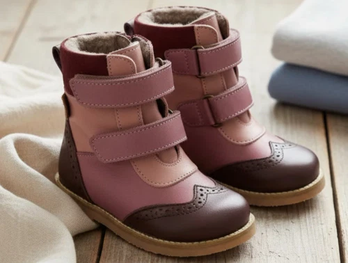 Pom Pom vinterstøvle dark plum/rose med TEX