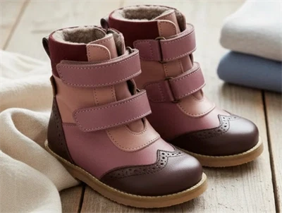 Pom Pom vinterstøvle dark plum/rose med TEX