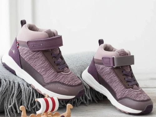 Viking sneaker Arendal plum/dusty pink med GORE-TEX