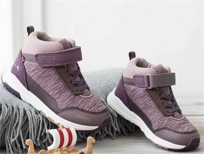 Viking sneaker Arendal plum/dusty pink med GORE-TEX
