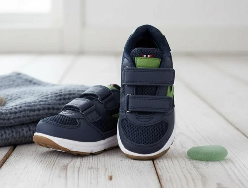 Viking navy/green sneaker Hovet low med TEX