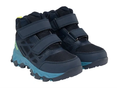 Viking Track Mid WP overgangsstøvle navy demin lime par