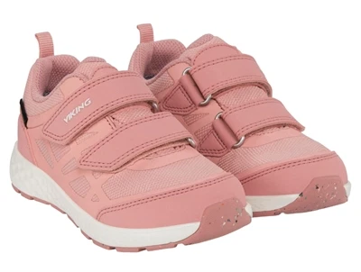 Viking Veme Reflex GTX sneaker i rosa med velcro og refleks