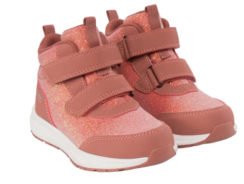 Viking Bouncy Glitter Mid WP overgangssko pink par