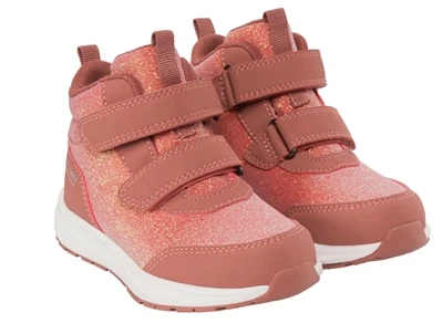Viking Bouncy Glitter Mid WP overgangssko pink par