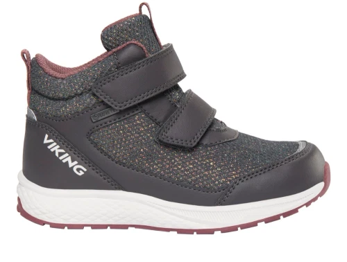 Viking Bouncy Glitter Mid GTX charcoal med glimmer