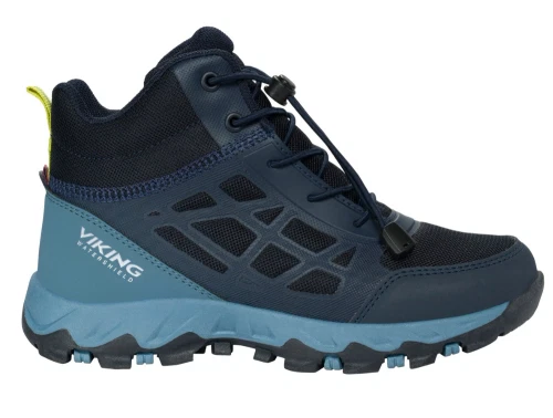 Viking Track Mid WP SL i navy til børn