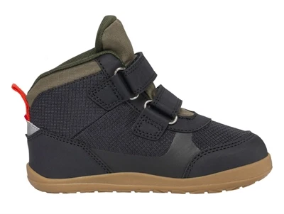 Viking Aspen barfod Mid sort med velcro