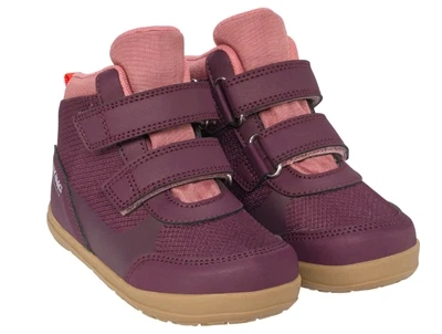 Viking Aspen barfod sko plum med velcro