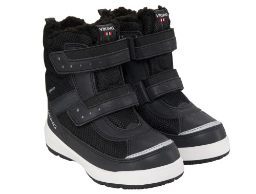 Viking Play Reflex Warm GTX vinterstøvle sort med refleks front