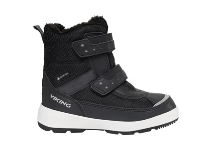 Viking Play Reflex Warm GTX vinterstøvle sort med refleks side