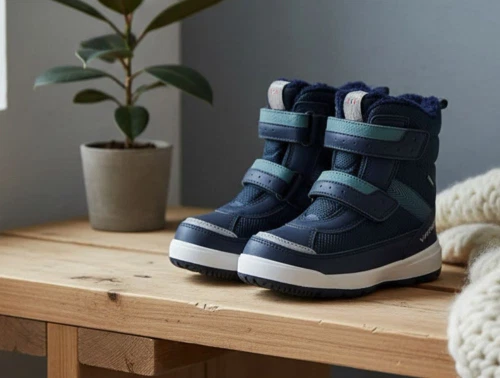 Viking Play Reflex Warm vinterstøvle blå med GORE-TEX