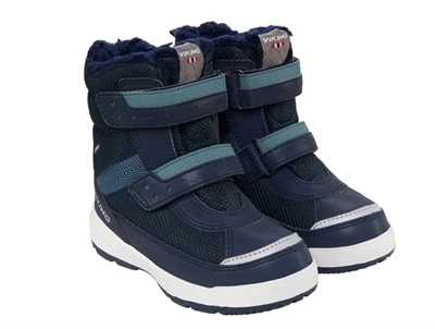 Viking Play Reflex Warm GTX vinterstøvle navy med refleks front