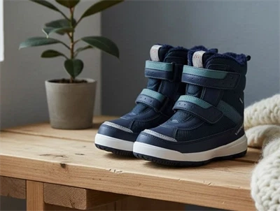 Viking Play Reflex Warm vinterstøvle blå med GORE-TEX