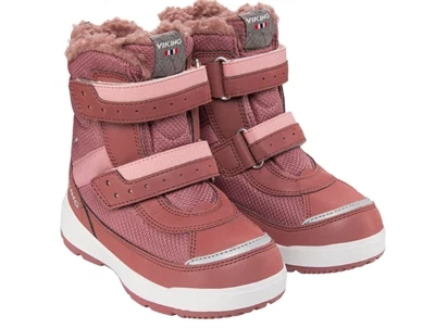 Viking Play Reflex Warm GTX vinterstøvle pink til børn