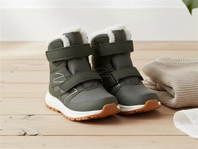 Viking Equip Defence Warm vinterstøvle grøn med TEX