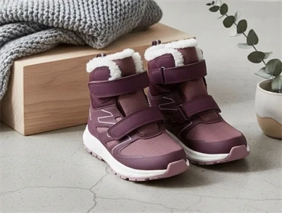 Viking Equip Defence Warm vinterstøvle grape med TEX