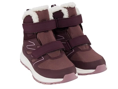 Viking Equip Defence Warm vinterstøvle grape med velcro