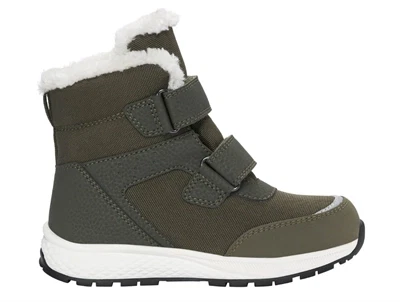 Viking Equip Warm WP 2V vinterstøvle olive med velcro