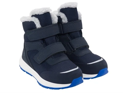 Viking Equip Warm WP 2V vinterstøvle navy med velcro