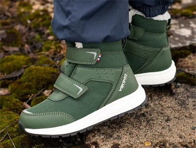 Viking Equip Warm vinterstøvle pine/black med velcro