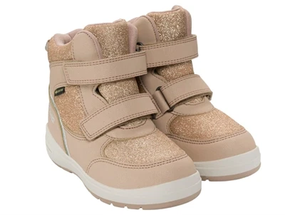 Viking Fun Glitter Warm GORE-TEX vinterstøvle beige med glitter