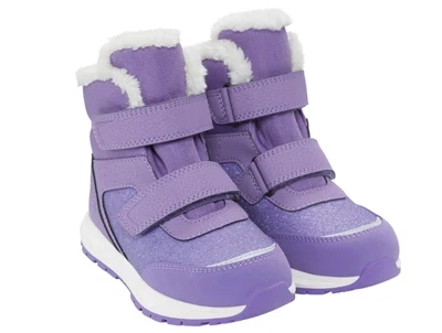 Viking Equip Glitter Warm WP 2V vinterstøvle violet med glitter