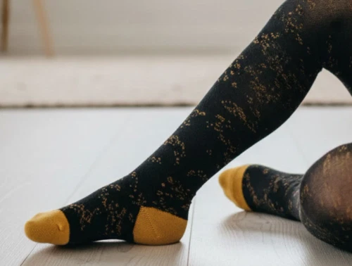 MP/Soft Gallery strømpebukser jet black flowerdust