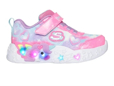 Skechers Unicorn Charmer sneakers til børn pink med enhjørning
