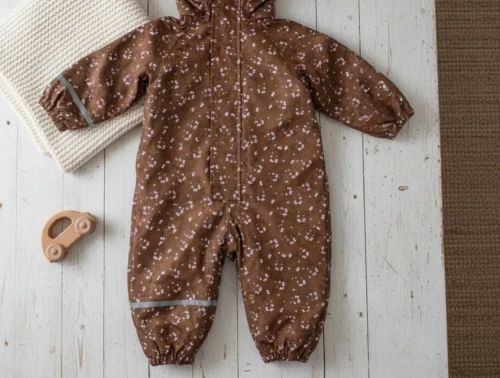 CeLaVi regndragt aztec flowers med fleecefoer