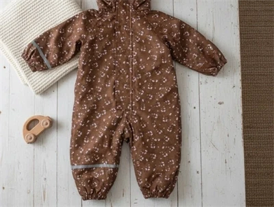 CeLaVi regndragt aztec flowers med fleecefoer