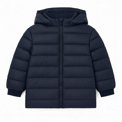CeLaVi navy puffer vinterjakke