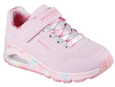 Skechers Uno Gen1 sneaker rosa med blomsterprint og air cushion