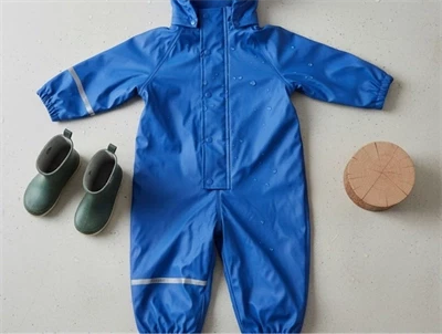 CeLaVi déja vu blue regndragt med fleecefoer
