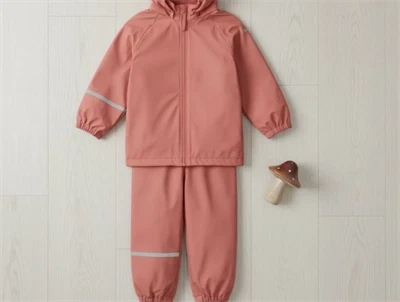 CeLaVi regnsæt brick dust med fleecefoer