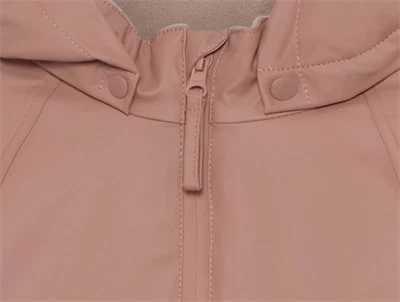 CeLaVi gummiflyverdragt i rosa nuance med fleecefoer