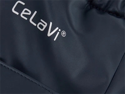 CeLaVi futter i blå nuance med logo detalje