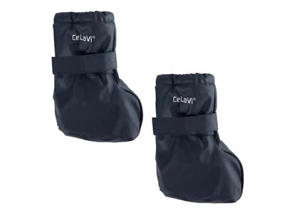 CeLaVi futter i blå nuance med velcro og refleks